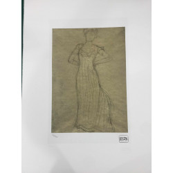 TREC certificato di autenticita' Gustav Klimt litografia 50x70 cm ediz 