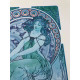 Litografia Alphonse Mucha offset 50x70 cm