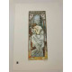 Alphonse Mucha litografia off-set 50x70 cm