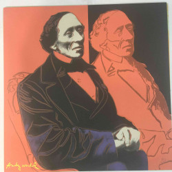 Andy Warhol Lithographie hors set 60x60 cm