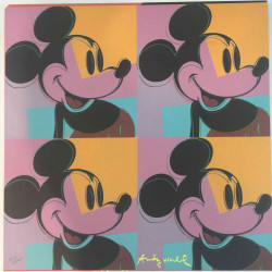 Litografia de Andy Warhol off set 60x60 cm
