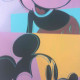 Litografia de Andy Warhol off set 60x60 cm