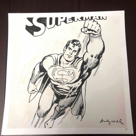 Andy Warhol Lithografie off set 50x50 cm gecertificeerd