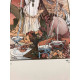 Lithographie von Alphonse Mucha, Offset 50x70 cm