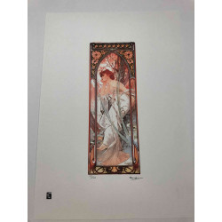 Litografie Alfonse Muchy ze setu 50x70 cm