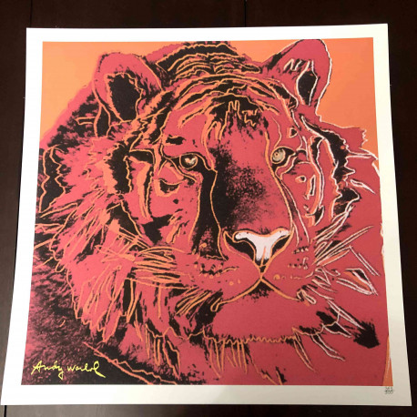 Litografická súprava Andyho Warhola certifikovaná 50x50 cm