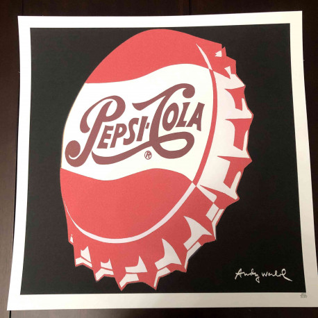 Andy Warhol Lithografie off set 50x50 cm gecertificeerd