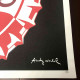 Andy Warhol Lithografie off set 50x50 cm gecertificeerd