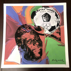 Andy Warhol Lithografie off set 50x50 cm gecertificeerd