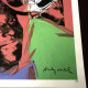 Litografia Andy Warhol off set 50x50 cm certificada