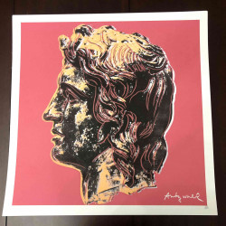 Andy Warhol Litografia offsetowa z certyfikatem 50x50 cm