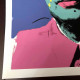 Litografía de Andy Warhol off set 50x50 cm certificada