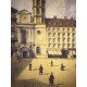 Adolf Hitler litografia off set cm 50x70 timbro del Reich