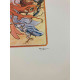 Litografia Alphonse'a Muchy off-setowa o wymiarach 50x70 cm