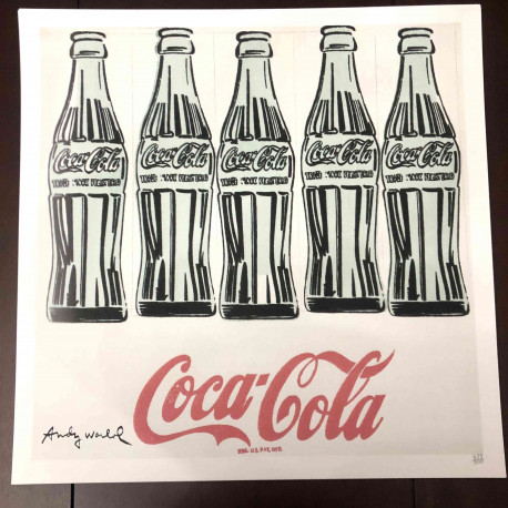 Andy Warhol Lithographie hors set 50x50 cm certifiée