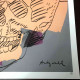 Andy Warhol Litografia offsetowa z certyfikatem 50x50 cm