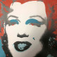 Set de litografía de Andy Warhol 50x50 cm certificado