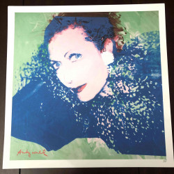 Andy Warhol Litografia offsetowa z certyfikatem 50x50 cm