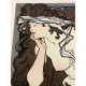 Litografia de Alphonse Mucha off set 50x70 cm