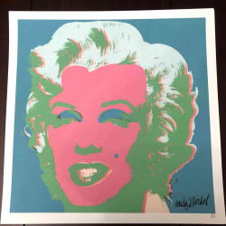 Andy Warhol Lithographie Offset 50x50 cm zertifiziert