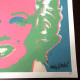 Andy Warhol Lithographie Offset 50x50 cm zertifiziert