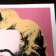 Set de litografia Andy Warhol 50x50 cm certificat