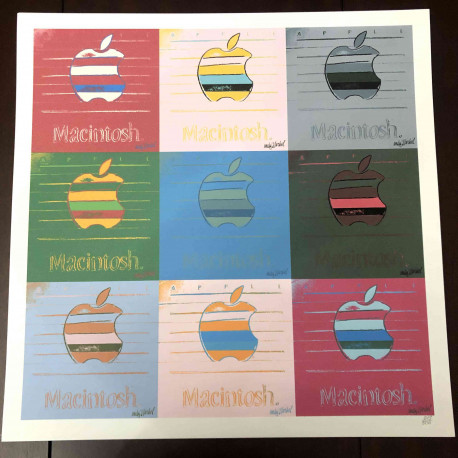 Andy Warhol 50x50 cm-ko litografia-sorta ziurtatua