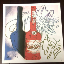 Andy Warhol 50x50 cm-ko litografia-sorta ziurtatua