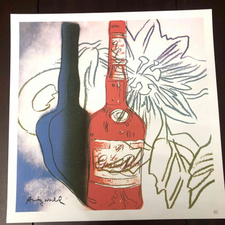 Andy Warhol 50x50 cm-ko litografia-sorta ziurtatua