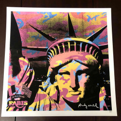 Andy Warhol Litografia off set 50x50 cm certificat