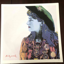 Andy Warhol Lithograph off set 50x50 cm certified