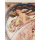 Litografia Alphonse Mucha offset 50x70 cm