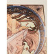 Litografia Alphonse Mucha offset 50x70 cm