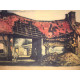Adolf Hitler litografia off set cm 50x70 timbro del Reich