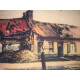 Adolf Hitler litografia off set cm 50x70 timbro del Reich