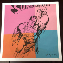Andy Warhol Lithographie hors set 50x50 cm certifiée