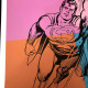 Andy Warhol Lithographie hors set 50x50 cm certifiée
