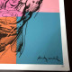Andy Warhol Lithographie hors set 50x50 cm certifiée