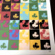 Andy Warhol Litografia offsetowa z certyfikatem 50x50 cm