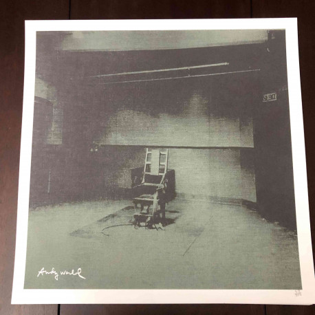 Andy Warhol Lithographie Offset 50x50 cm zertifiziert