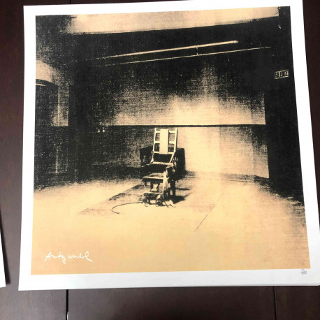 Andy Warhol Lithograph off set 50x50 cm certified