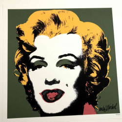 Andy Warhol 50x50 cm-ko litografia-sorta ziurtatua