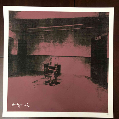 Litografická sada Andyho Warhola certifikovaná 50x50 cm