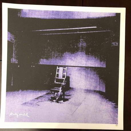 Andy Warhol Lithograph off set 50x50 cm certified