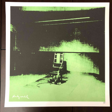 Andy Warhol Litografia off set cm 50x50 certificata