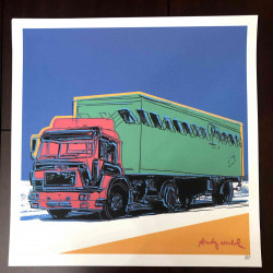 Andy Warhol Lithographie hors set 50x50 cm certifiée