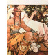 Litografia Alphonse Mucha offset 50x70 cm
