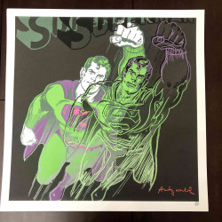 Litografia Andy Warhol off set 50x50 cm certificada