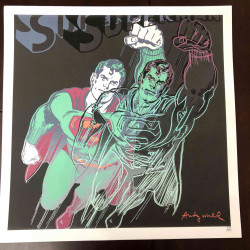 Set de litografia Andy Warhol 50x50 cm certificat