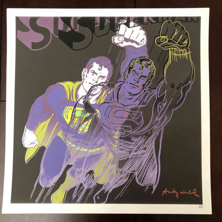 Andy Warhol Litografia offsetowa z certyfikatem 50x50 cm